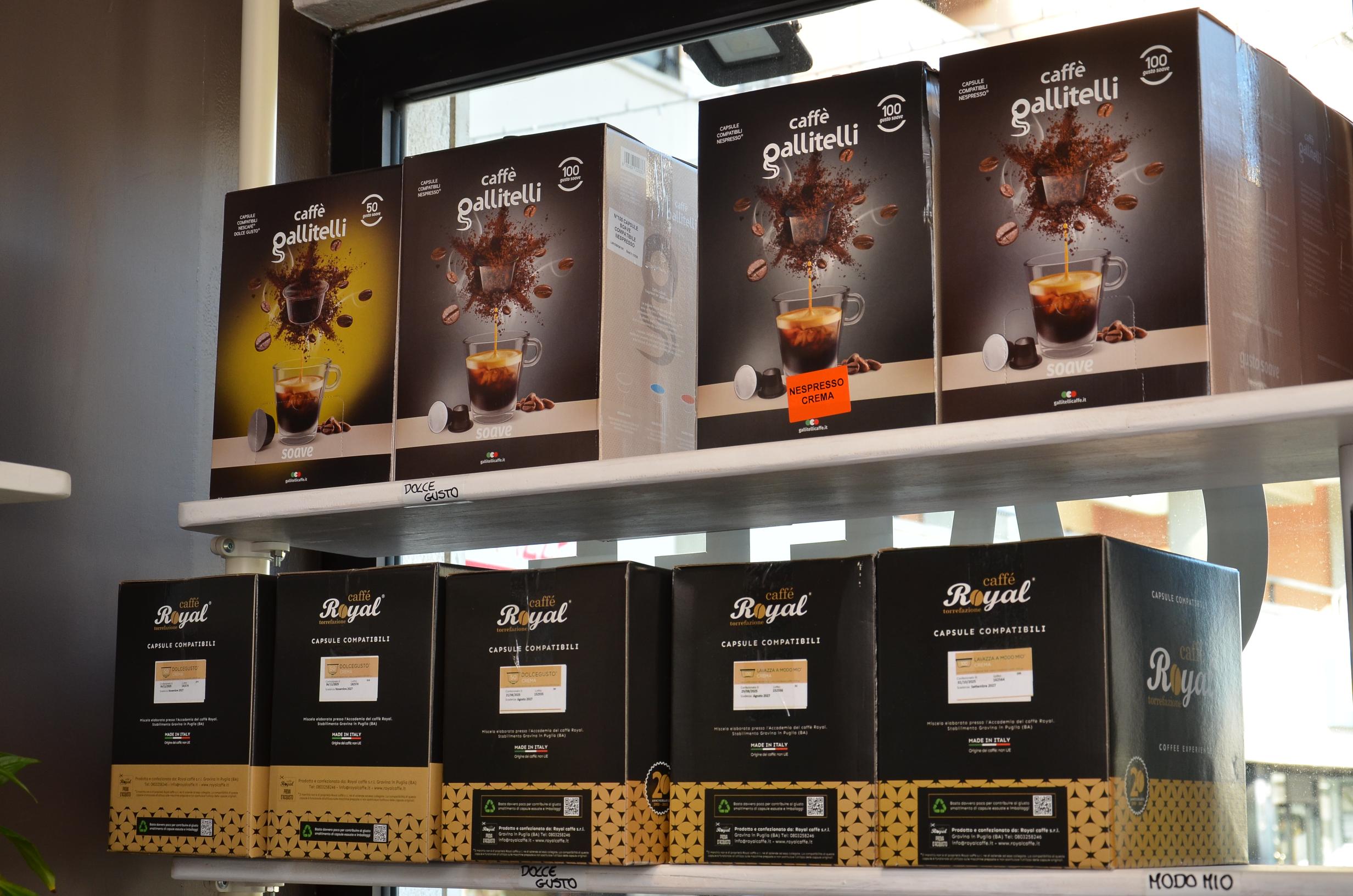 Vendita Capsule di Caffè